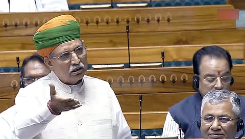 மத்திய சட்டத்துறை அமைச்சா் அா்ஜுன் ராம் மேக்வால்