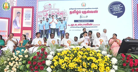 விழாவில் முதல்வர் ஸ்டாலின்