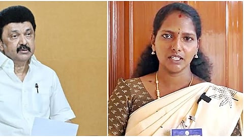 நகராட்சி ஆணையராகப் பொறுப்பேற்கும் தூய்மைப் பணியாளரின் மகள்! முதல்வர் வாழ்த்து