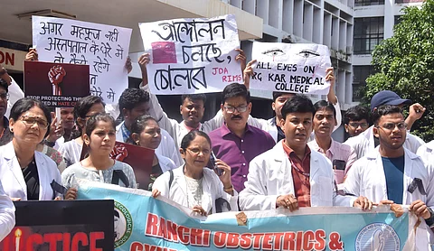 doctors protest