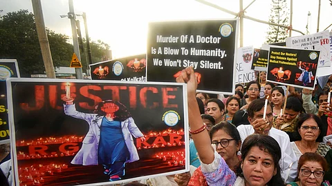 doctors protest