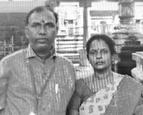 விபத்தில் பலியான தம்பதி.