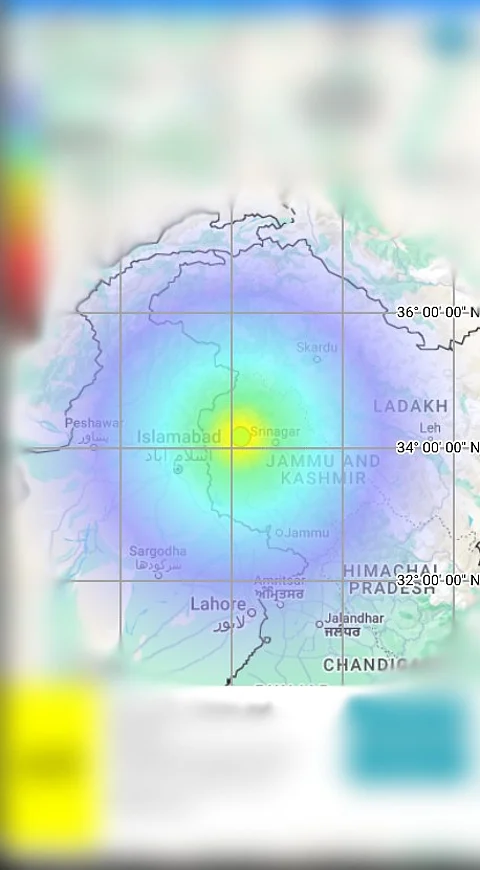 ஜம்மு காஷ்மீரில் அடுத்தடுத்து நிலநடுக்கம் - மக்கள் அச்சம்!