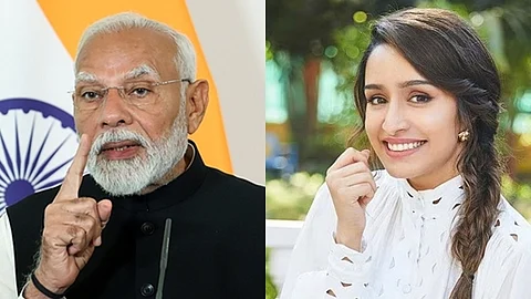 Narendra modi Shraddha Kapoor