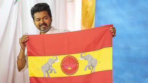 தமிழக வெற்றிக் கழக (தவெக) கொடி