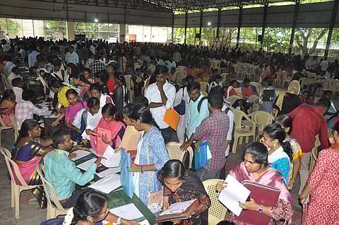 தனியாா் துறை வேலை வாய்ப்பு முகாம்