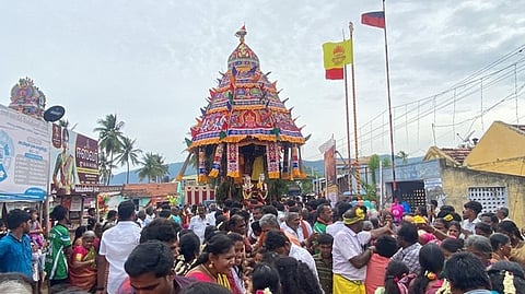 ஓலப்பாடி ஸ்ரீமகா மாரியம்மன் கோயில் தேரோட்டம்