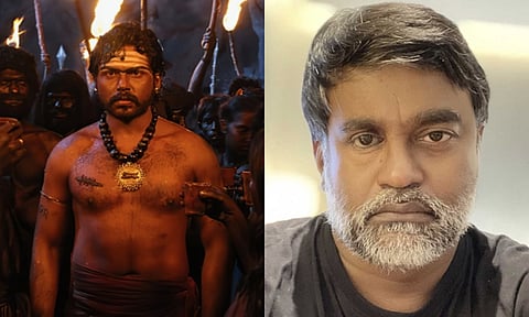 நடிகர் கார்த்தி, இயக்குநர் செல்வராகவன்.