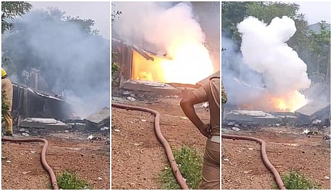 சேலம் பட்டாசு குடோனில் வெடி விபத்து