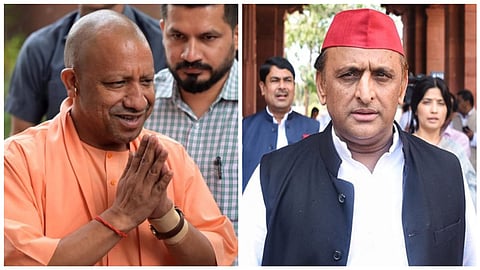 யோகி ஆதித்யநாத் - அகிலேஷ் யாதவ்