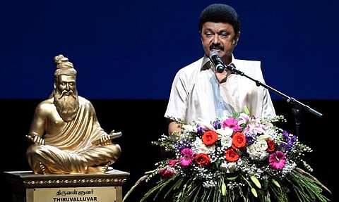 சிகாகோவில் முதல்வர் ஸ்டாலின்.