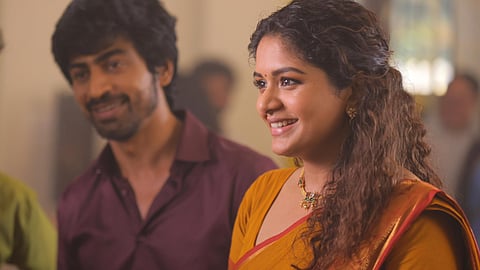 அர்ஜுன் தாஸ் - அதிதி ஷங்கர்.
