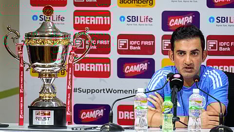 இந்திய அணியின் பயிற்சியாளர் கௌதம் கம்பீர்