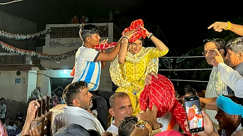 பிரசாரத்தில் வினேஷ் போகத்...