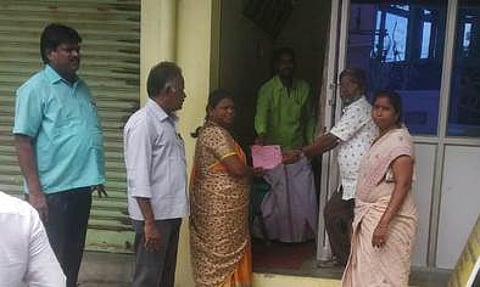 போளூரில் வரி செலுத்த பொதுமக்களுக்கு அறிவுறுத்தல்