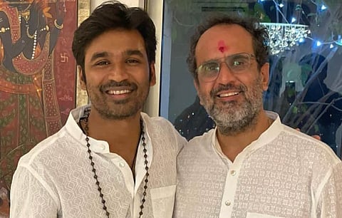 நடிகர் தனுஷ் மற்றும் இயக்குநர் ஆனந்த் எல். ராய்.