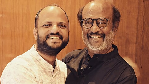 நடிகர் ரஜினிகாந்த், இயக்குநர் ஜூட் ஆண்டனி ஜோசஃப்.