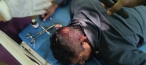 காயமடைந்த வன அதிகாரி வினோத் குமார்