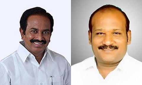 புதிய அமைச்சர்கள் ஆர். ராஜேந்திரன், கோவி. செழியன்