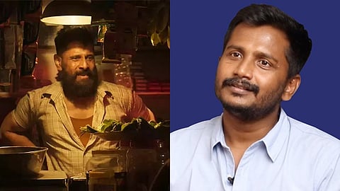 நடிகர் விக்ரம், இயக்குநர் சு. அருண்குமார்.