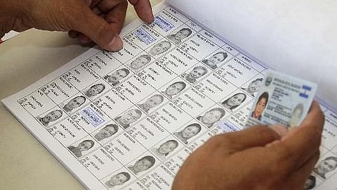 வாக்காளா் பட்டியல் திருத்தம்:
நவம்பரில் 4 நாள்கள் சிறப்பு முகாம்