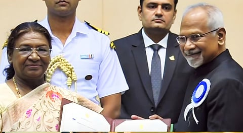 விருதுபெற்ற மணிரத்னம்.