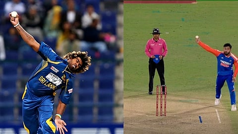 மலிங்கா பாணியில் பந்துவீசிய ரியான் பராக்..!