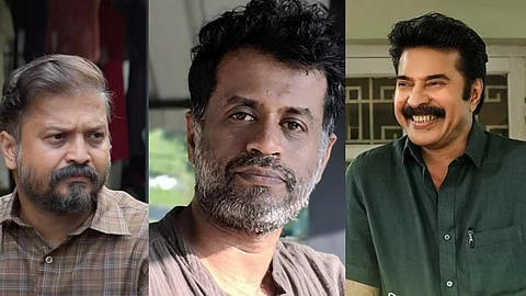 சுதீர் கோழிக்கோடு, இயக்குநர் ஜியோ பேபி, மம்மூட்டி.