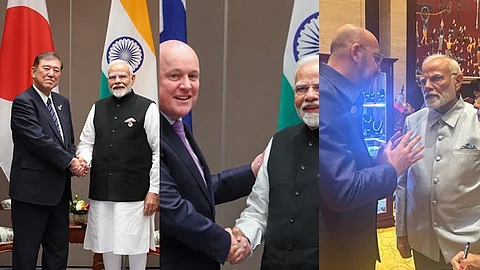 ஆசியான் மாநாட்டில் முக்கிய தலைவர்களைச் சந்தித்த பிரதமர் மோடி!