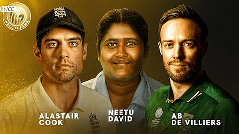ஐசிசி வாழ்நாள் சாதனையாளர் விருது: அலைஸ்டர் குக், ஏபி டிவில்லியர்ஸுக்கு கௌரவம்!