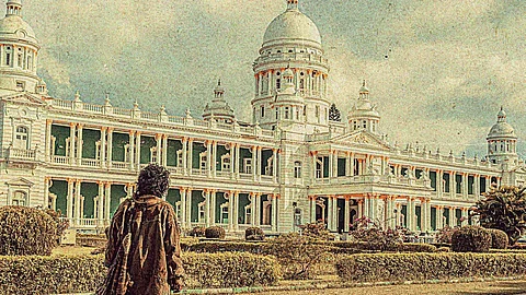 பிளடி பெக்கர் போஸ்டர்.