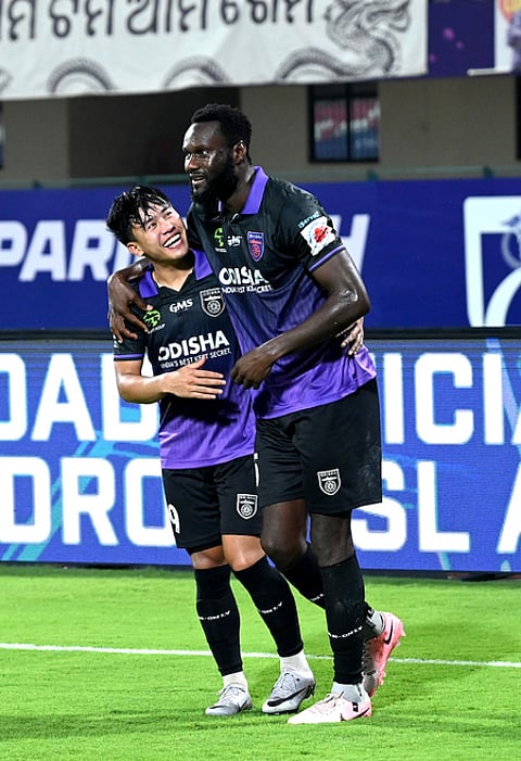 ஒடிஸா எஃப்சி வெற்றி...