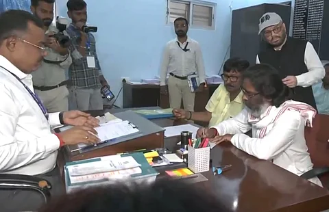 ஹேமந்த் சோரன் வேட்புமனு தாக்கல்!