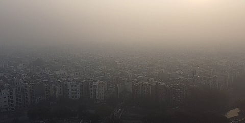 தில்லி காற்று மாசு பாதிக்கப்பட்ட பகுதி(கோப்புப்படம்)