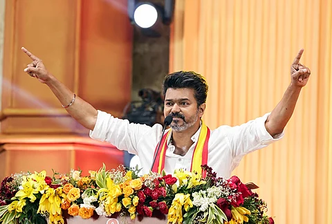 தவெக தலைவர் விஜய்