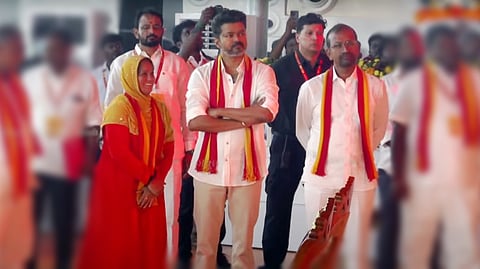 45 நிமிடங்களுக்குள் உரையை நிறைவு செய்த விஜய்!