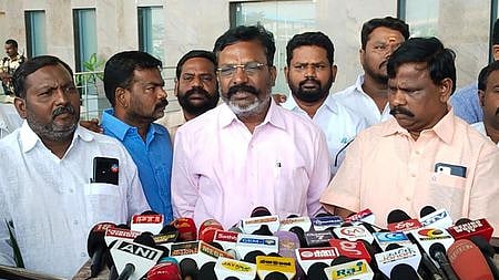 விசிக தலைர் தொல். திருமாவளவன்