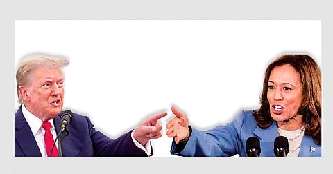 அமெரிக்காவின் புதிய அதிபா் யாா்? விறுவிறுப்பான வாக்குப் பதிவு