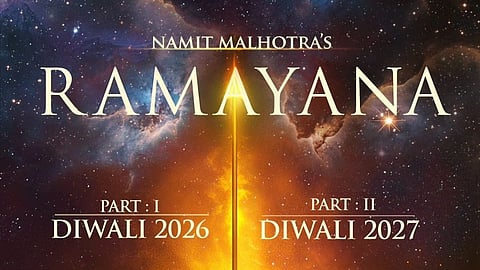 இரண்டு பாகங்களாக உருவாகும் ராமாயணம்.
