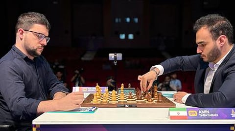 சென்னை கிராண்ட்மாஸ்டா்ஸ் செஸ்: உலகத் தரவரிசையில் 2-வது இடத்துக்கு முன்னேறினாா் அா்ஜுன்