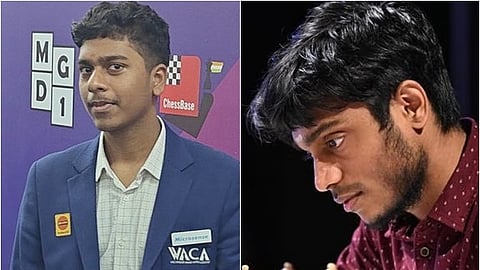 கிராண்ட் மாஸ்டர்ஸ் அரவிந்த் சிதம்பரம் மற்றும் பிரணவ்