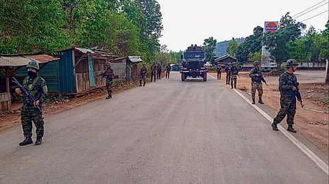 மணிப்பூரில் பாதுகாப்பு அதிகரிப்பு