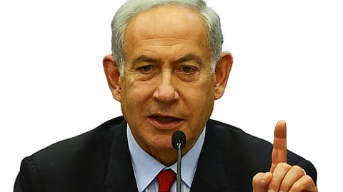 இஸ்ரேல் பிரதமா் பெஞ்சமின் நெதன்யாகு