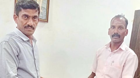 குமரகோட்டம் முருகன் கோயில் புதிய செயல் அலுவலா் பொறுப்பேற்பு