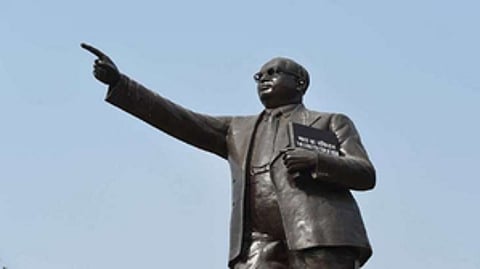 Ambedkar's statue uprooted, thrown into canal in UP village