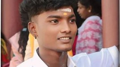 திருச்சியில் கொலை செய்யப்பட்ட விஷ்ணு.