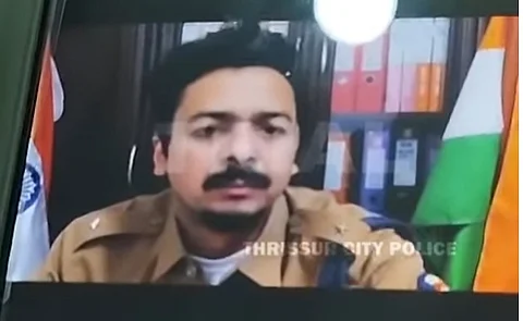 காவலர் உடையில் சைபர் செல்லுக்கே விடியோ கால்! பிறகென்ன? வைரலானது விடியோ