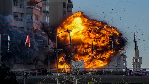 லெபனான் தலைநகரில் இஸ்ரேல் தாக்குதல்: மக்கள் வெளியேற அறிவுறுத்தல்!