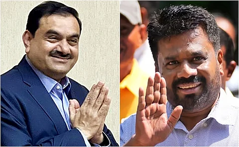 தொழிலதிபர் கெளதம் அதானி, இலங்கை அதிபர் அனுர குமார திசநாயக்க