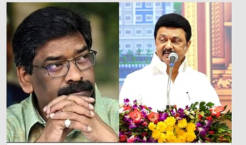 ஹேமந்த் சோரன்-மு.க. ஸ்டாலின்.